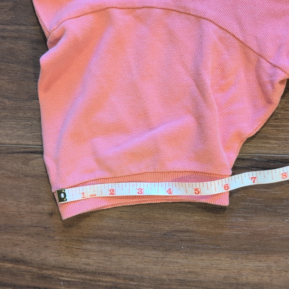 Ralph Lauren Coral Short Sleeve Polo Tee - Picture 5 of 7